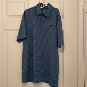 Under Armour Loose Fit Striped Polo Men’s